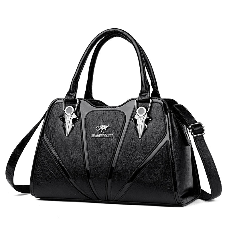 Women Bags Luxury Handbags Fashion Totes Ladies Shoulder Bags High Quality PU Leather Casual Totes Top Handle Shoulder Messenger