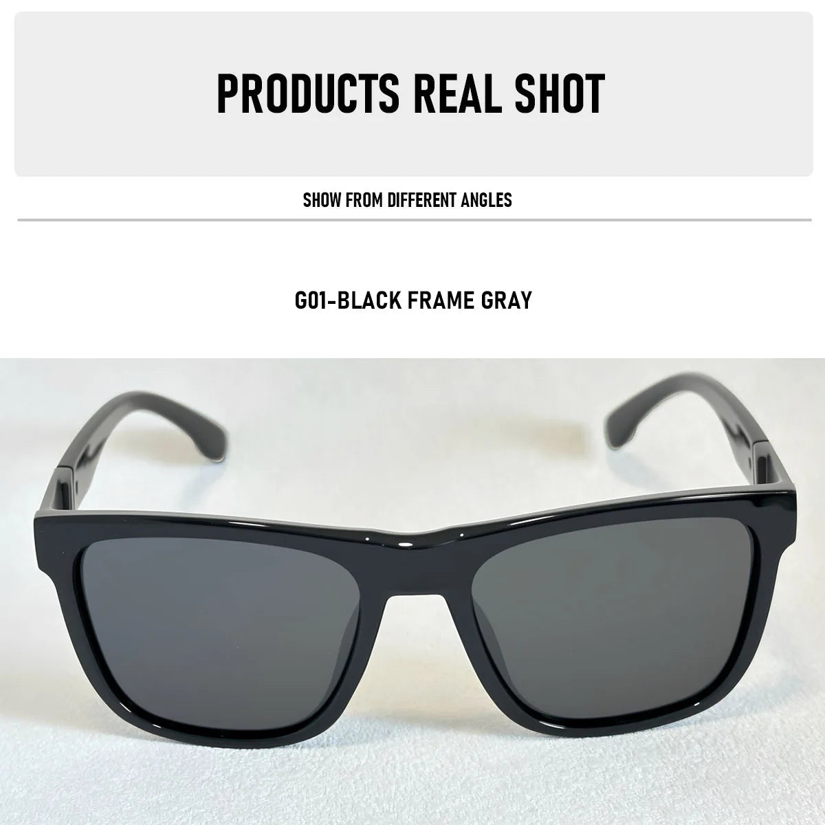Vintage Retro Polarized Sunglasses For Men Vacation Square Sunglass Women UV400 Protection Fashion Glasses Gafas De Sol Hombre