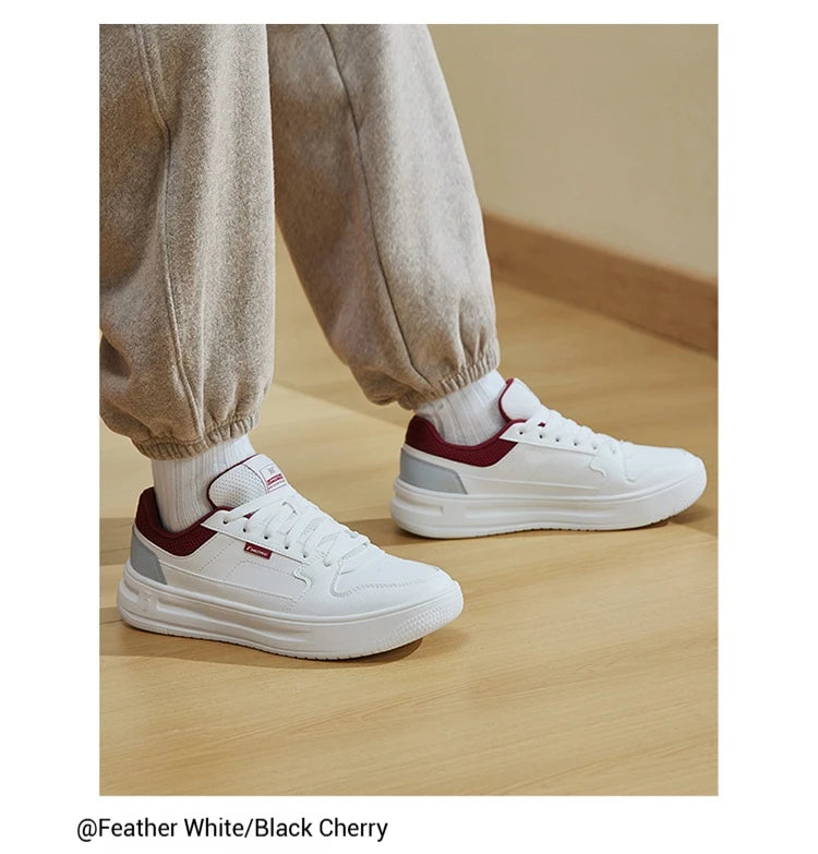 Men's Board Shoes Leather Splash Proof Classic Leisure Versatile Thick-soled Non-slip Airy Male Sneakers 672536622