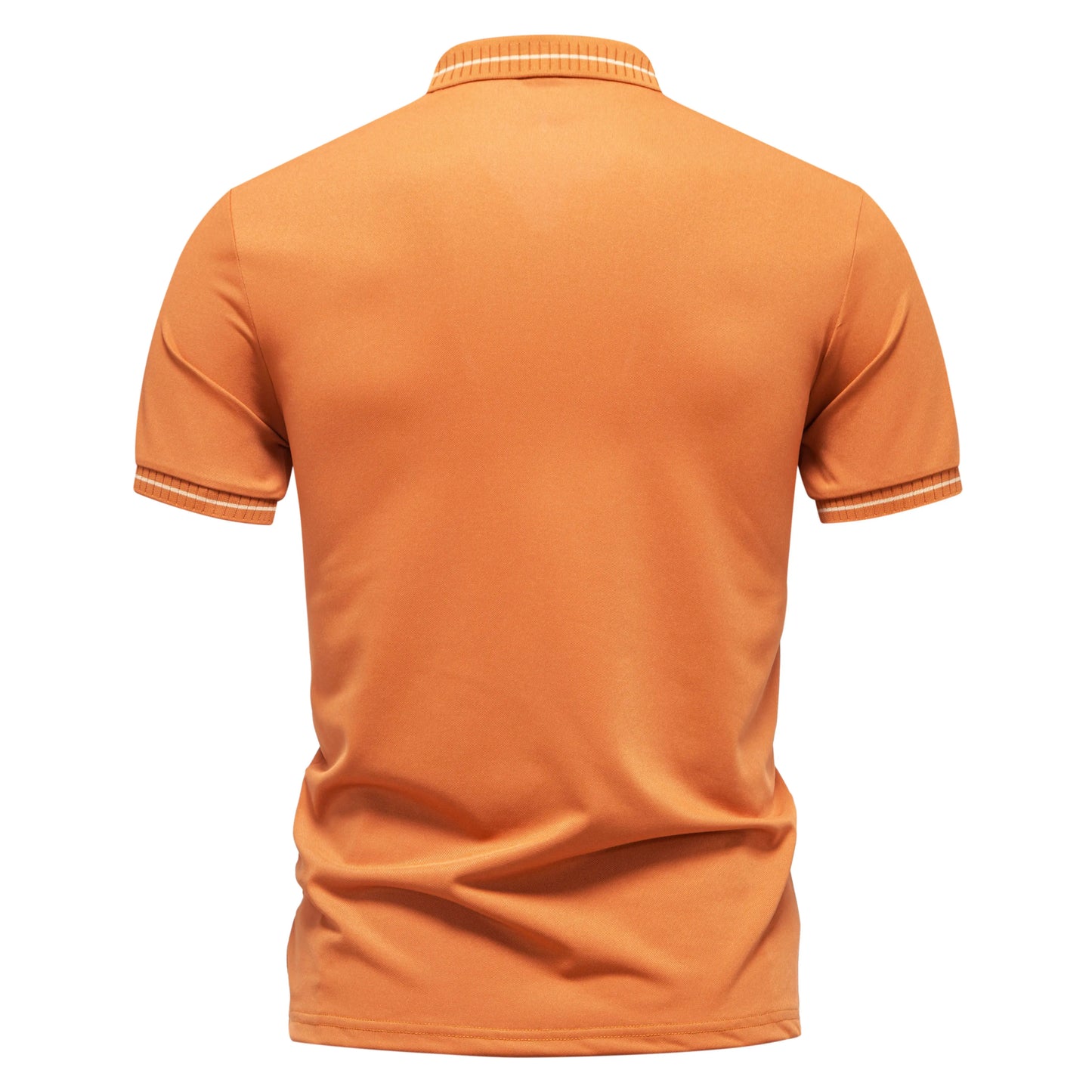 New men's T-shirt classic short sleeved polo shirt summer top casual T-shirt button collar oversized casual polo shirt