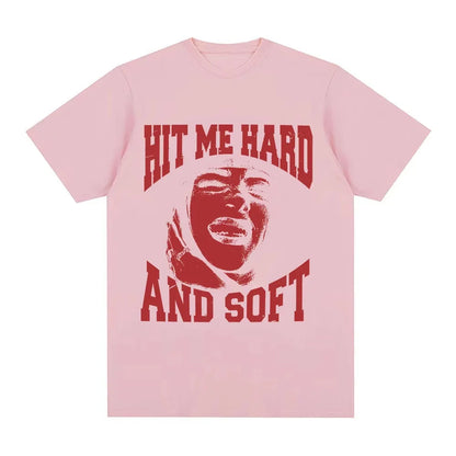 Hit Me Hard and Soft 2025 Tour T Shirt  Women Fashion Hip Hop T Shirts Harajuku CFans Giftasual Short Sleeve T-shirts