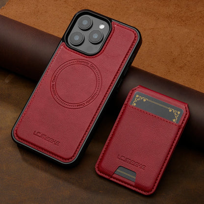 جراب مغناطيسي قابل للفصل 2 في 1 من الجلد لهاتف iPhone 16E 17 1615 14 13 12 11 Pro XS Max Air XR 8 7 Plus SE بغطاء هاتف وجيب للبطاقات