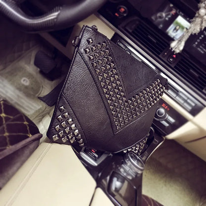 Envelope Clutch Bag for Women Luxury design Handbags Fashion Rivet Party Evening Clutches For Ladies Shoulder Bag A4 Briefcase