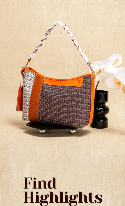 Large Capacity Commuter Women's Bag Women's Tote BagNew Splicing Design Dual Purpose Shoulder Bag