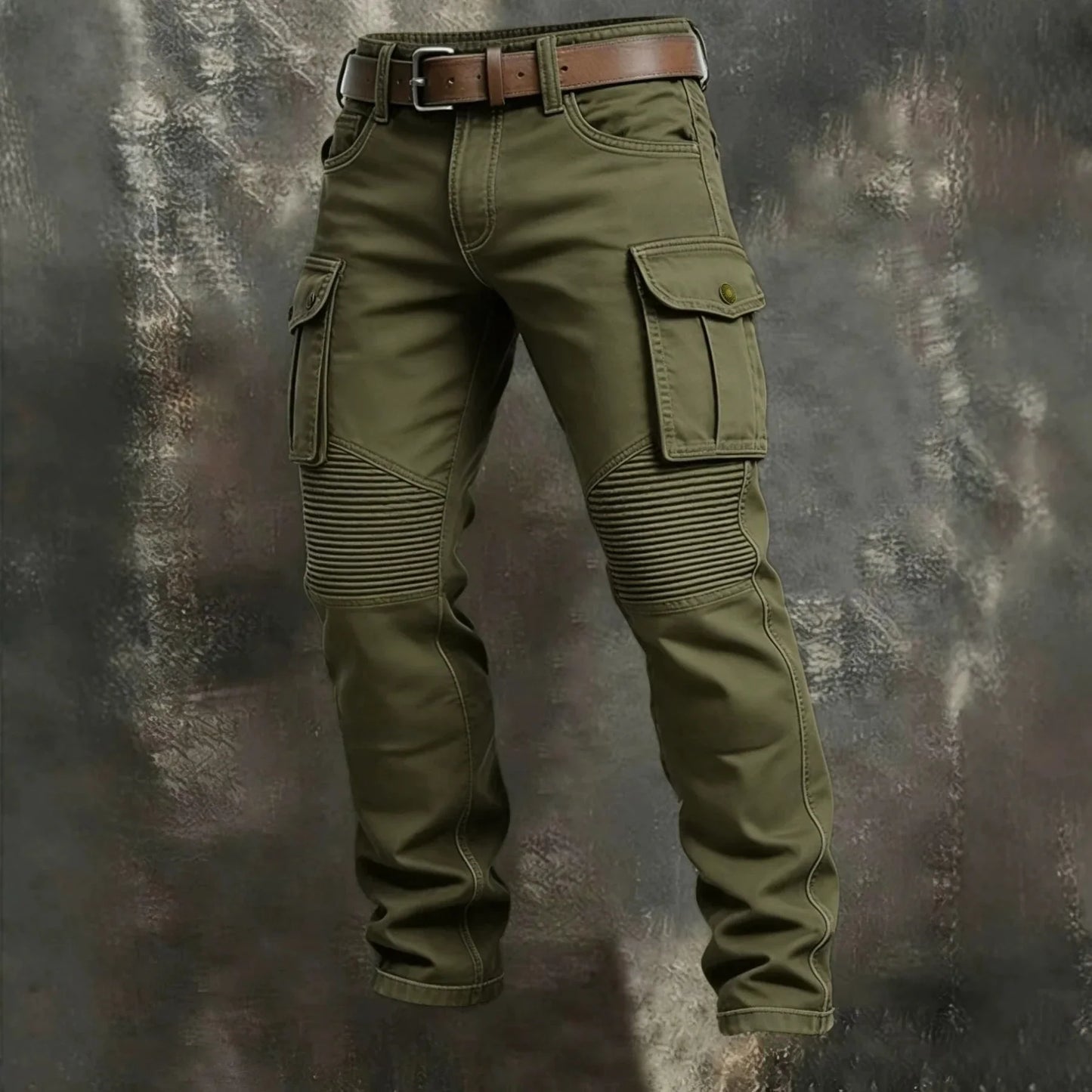 Wear Resistant Work Pant Man Multi-pocket Straight Cargo Trousers Outdoor Jogging Tactical Pants Spring Autumn Casual Trousers