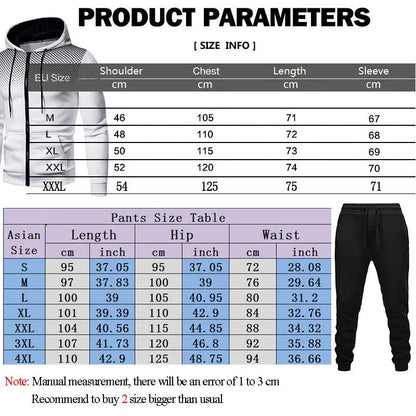 New autumn and winter trend sportswear men camouflage hoodie sweatpants 2 piece sportswear 3d ink jogging youth popular suit