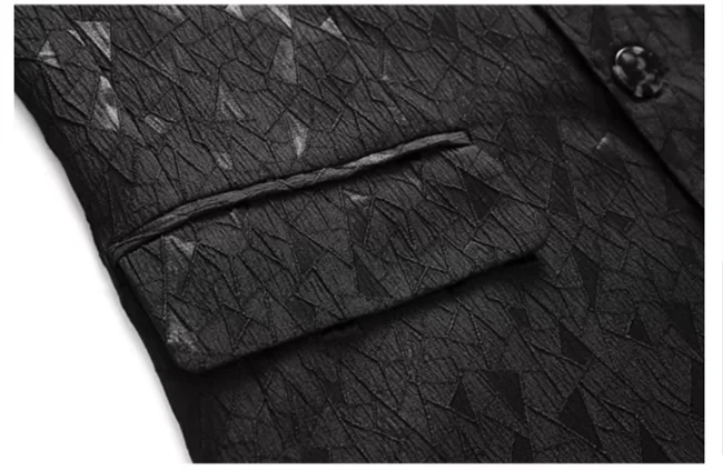 2026 New Men Business Social Suit Jacket Summer Male Single Breasted Thin Dress Male Jacquard Blazers Coats