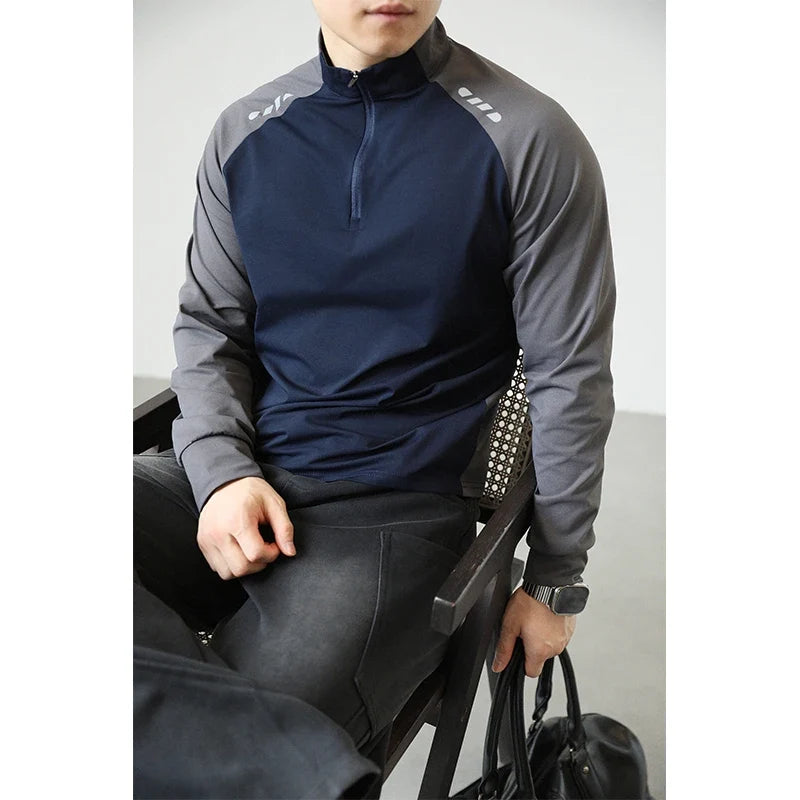 Men's Quick-drying Fitness Sportswear  Quick - Dry Outdoor Cycling & Fitness Long - Sleeve T - Shirt