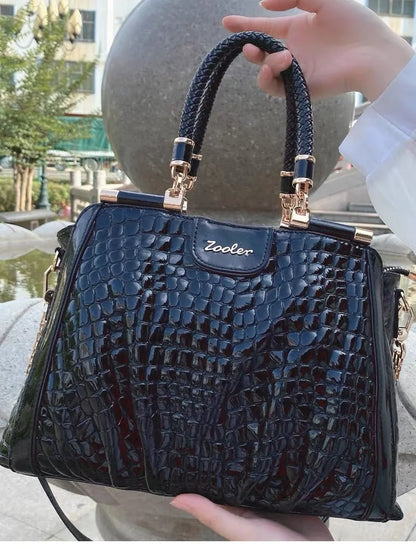 Hot Cow Skin Bag！ZOOLER Handmade Full Real Cow Leather Handbags Soft Skin Genuine Leather Bag Costly Women Fashion Bags #QS220