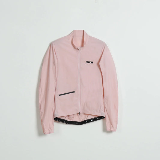2024 New Season PRO Lightweight Windproof Cycling Jacket Road bike Wind Jacket Stretch Fabric With Zipper pocket PINK