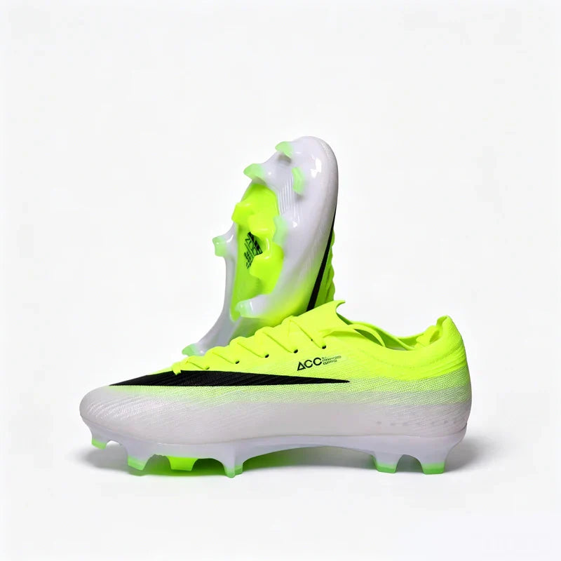 New Mens Football Boots Youth FG/TF Training Studded Fast Soccer Cleats Boys Non Slip Football Shoes Chuteira Campo 35-45