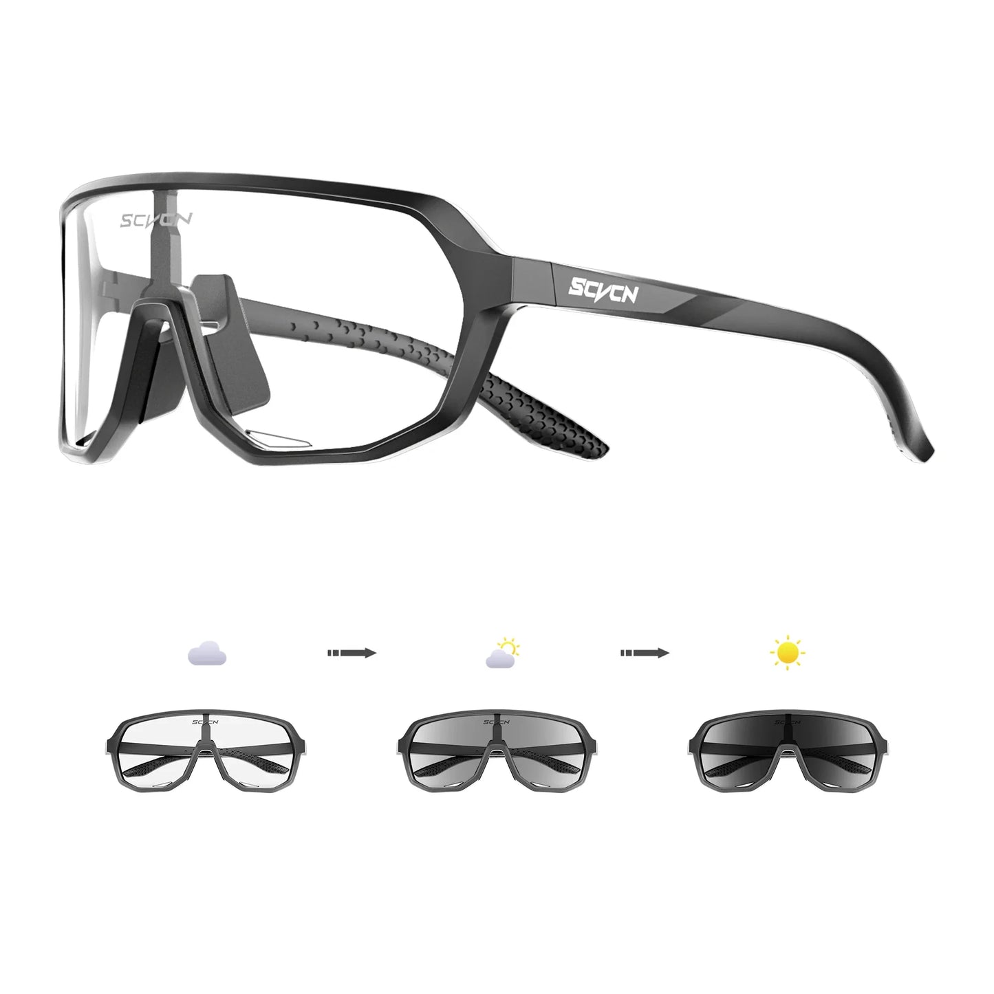 Hiking Eyewear Sports Glasses Cycling Glasses Fashion Sunglasses for Men MTB Bike Bicycle Sports UV400 Hunting Driving