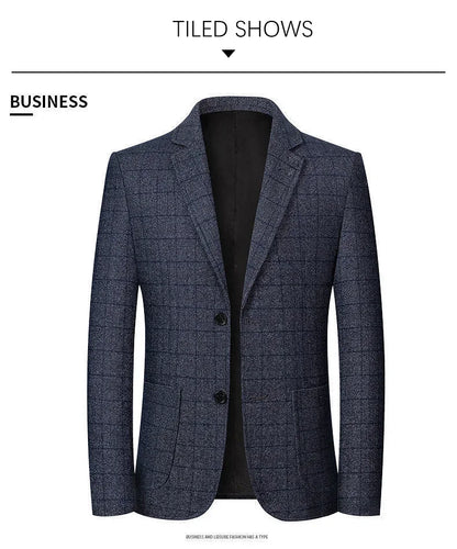 Brand 2026 Spring Blazers Para Men Retro Autumn Single Breasted Suits Blazer Mens Fashion Blazers Suits for Mens Luxury