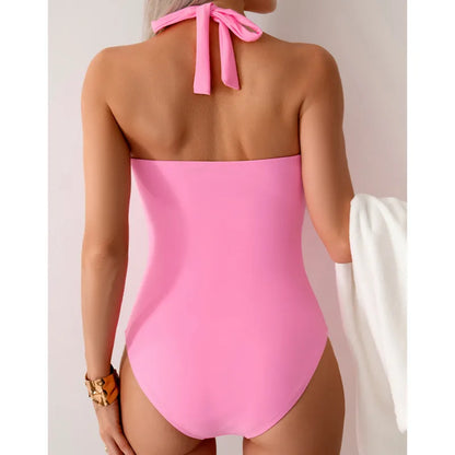 Summer Sexy Swimsuits One Piece Women's Closed Swimwear Push Up Swimming Wear Bodysuit Bathing Suits Beachwear Pool Bather 2026