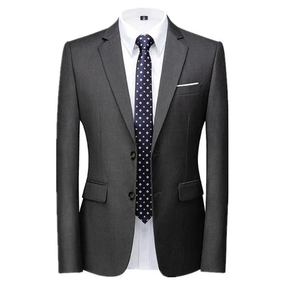 2026 New Men's Green Suit Jacket, Two Button V-Neck Coat, Wedding Party Formal Dress Tops Blue Red Yellow Green Blazers