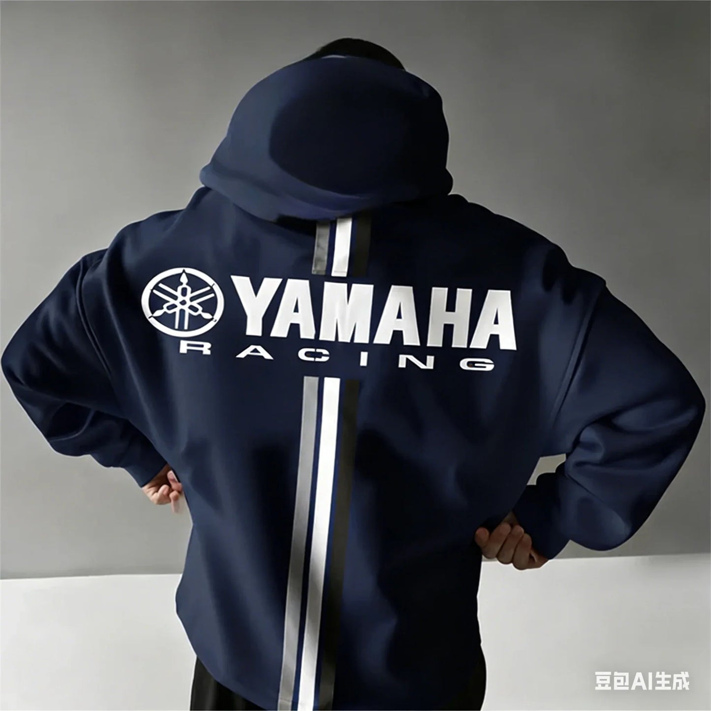 2026 New Yamaha New Autumn And Winter Cotton Hooded Sweatshirt Men And Women Oversized Comfortable And Motorcycle Riding Hooded
