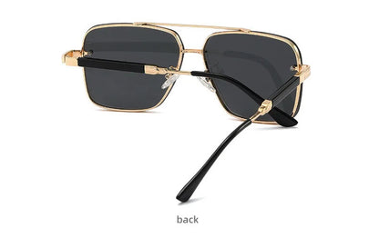 Square Sunglasses For Men 2024 Vintage Fashion Glasses Luxury Retro Sunglasses Women Trendy Vacation Shades Gafas De Sol Hombre
