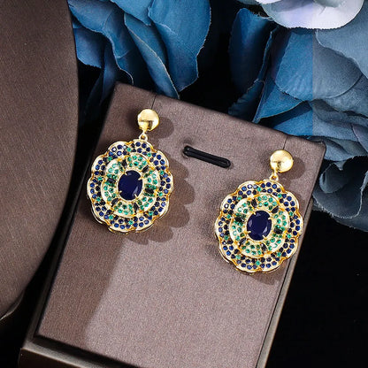 2022 Libya Dubai Hot Sale 24k Gold Plated Wedding Bridal Jewelry Sets For Women