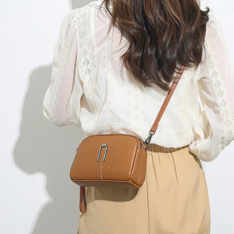 Genuine Leather Bag Luxury Women's Handbags Bag for Woman 2022 Female Clutch Phone Bags Shoulder Bag Crossbody Messenger Pack