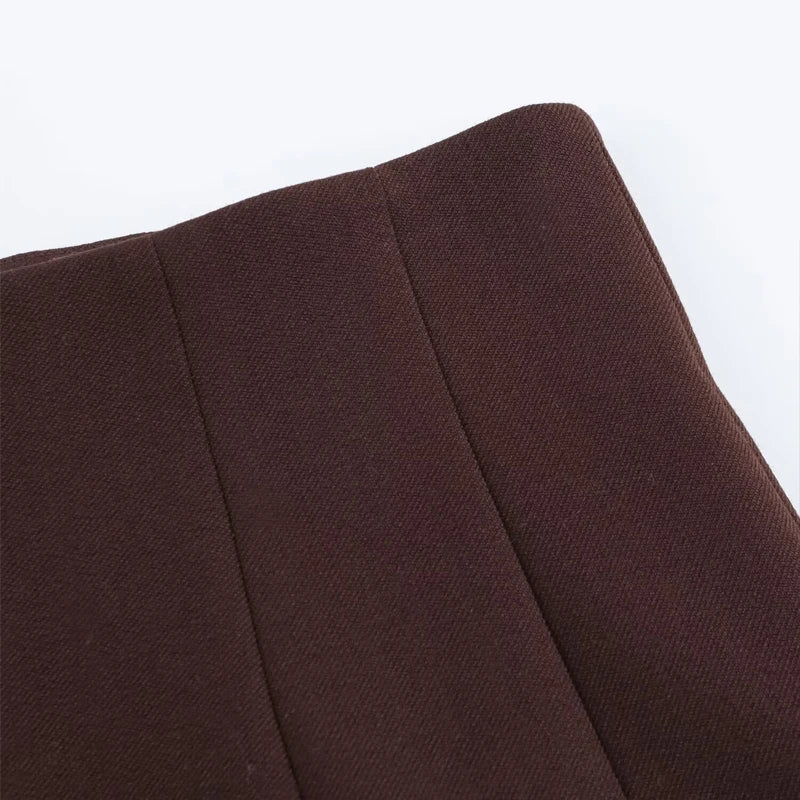 Women Elegant Blazer Chic Slim Lapel Long Sleeve Jackets 2025 Spring V Neck Buttons Cinch Waist Women's Jacket Office Lady Coat