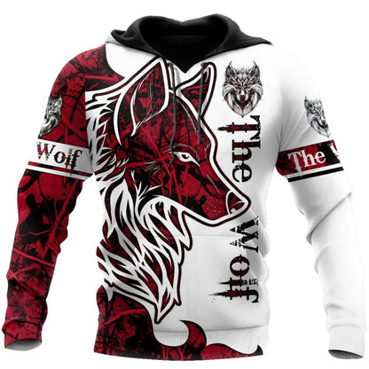 Spring and Autumn Tiger Lion Tattoo 3D Printed Men's Hoodie Unisex Harajuku Fun Hip Hop Sweatshirt Street Essential Oversized