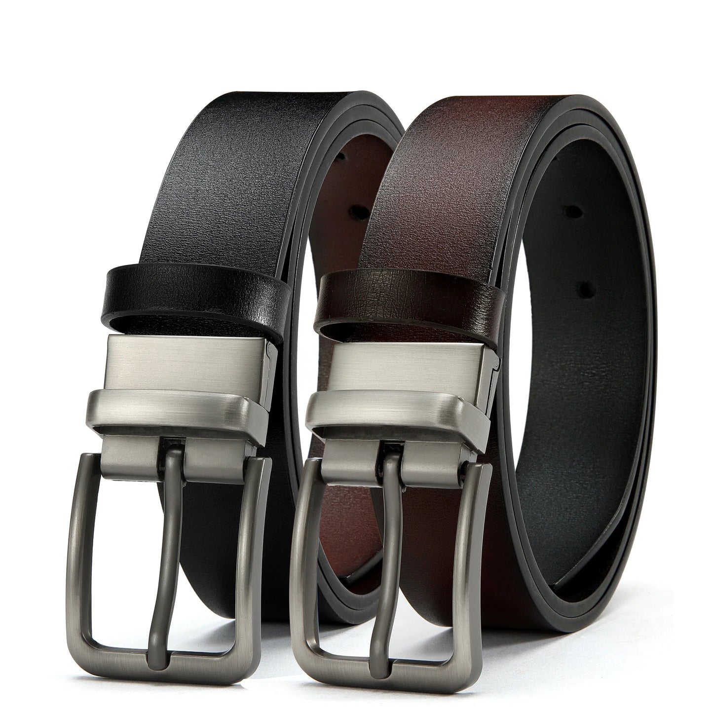 Mens Leather Belt  High Quality Leather Belt Men Male Genuine Leather Strap Luxury Pin Buckle Jeans For Men Men Accessori