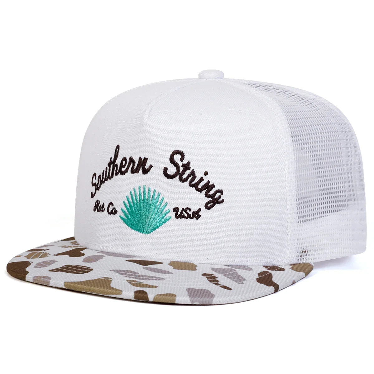 Unisex SOUTHERN STRING Embroidery Hip-hop Net Hats Spring Summer Outdoor Adjustable Casual Baseball Caps Sunscreen Hat Cap