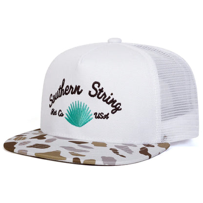 Unisex SOUTHERN STRING Embroidery Hip-hop Net Hats Spring Summer Outdoor Adjustable Casual Baseball Caps Sunscreen Hat Cap