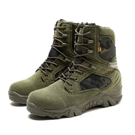 Winter Men's Boots Special Forces Combat High Boots Outdoor Sport Climb Mountains Cross Country Men's Shoes Army Tactical Boots