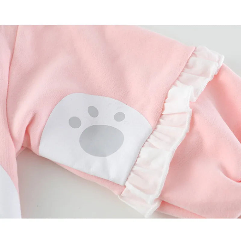 New Spring Autumn Baby Clothes Suit Children Girls Fashion Cartoon T-Shirt Pants 2Pcs/Set Toddler Sports Costume Kids Tracksuits