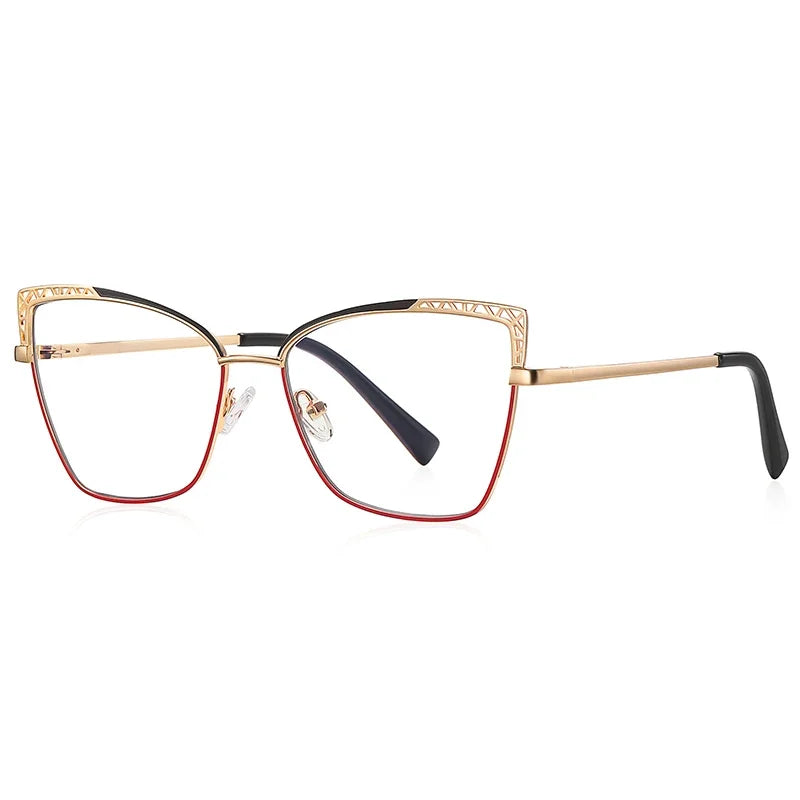 Fashion optical Frame Brand Design Women Eyeglasses Can Customized Prescription Anti-blue Light Prescription Glasses 3106