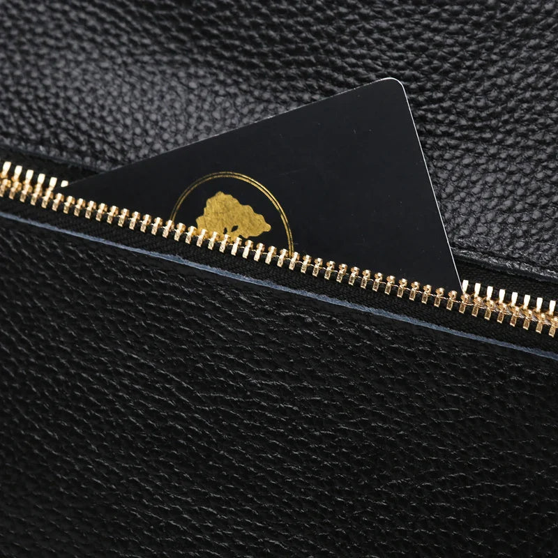100% cowhide brand shoulder Bag Large capacity For luxury designer handbag women Handbags leather single shoulder straddle bag