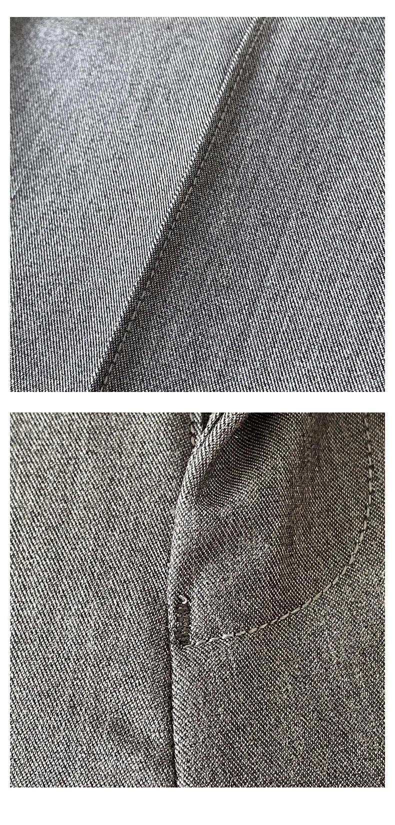 Summer New Light Thin Solid Color Suit Pants High Quality Slim Fit Stretch Trousers Men's Formal Business Social Dress Pants