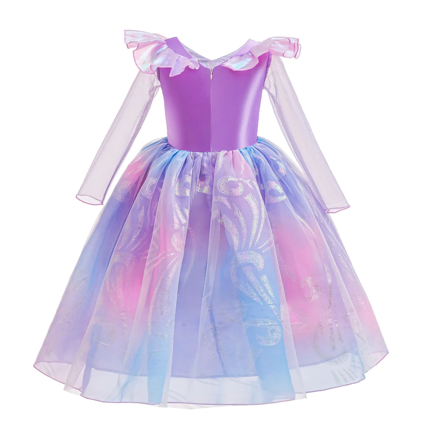 Wicked Cute Pink Dress for Girls 2-12 Yrs Halloween Wizard Glinda Costume for Good Movie Role Playing Outfit Carnival Apparel