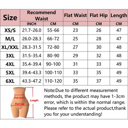 High Waist Trainer Panties Shapewear for Women Tummy Control Hip Butt Lifter Shorts Slimming Sheath Thigh Trimmer Body Shaper