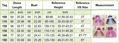 Children Princess Costume Party Fancy Flower Vestido New 2024 Christmas Birthday Carnival Dress Up Rapunzel Belle Disguise Frock