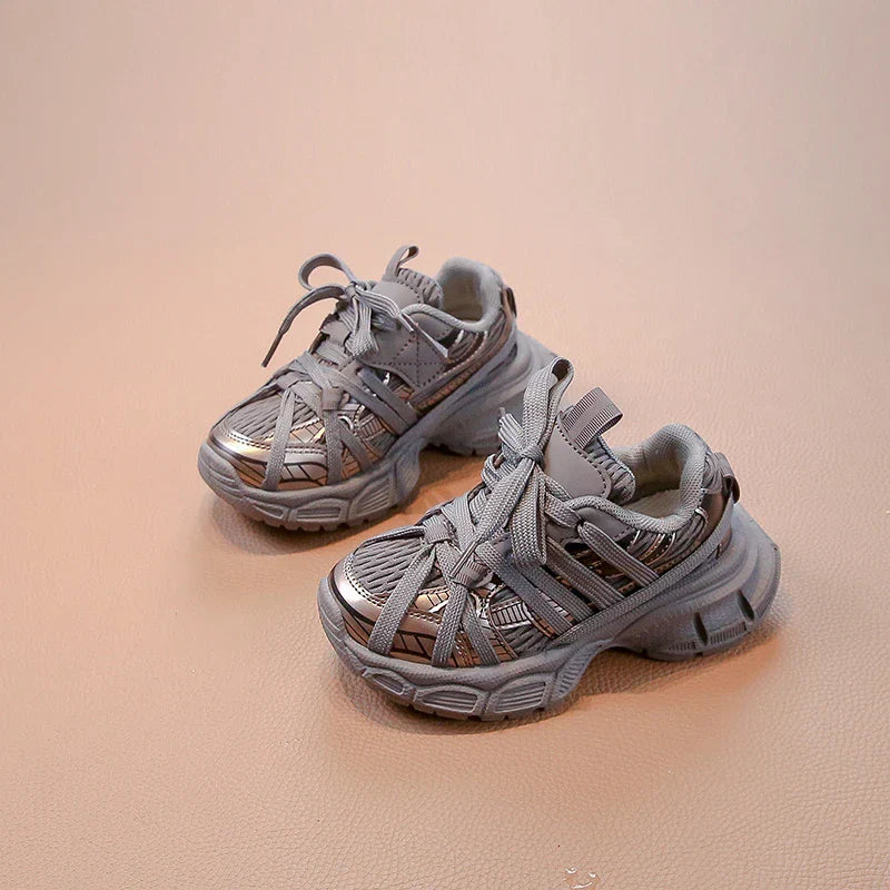 Girl's Sneakers Breathable Versatile Basketball Sneakers for Children Fashion Spring Autumn Kids Causal Boys School Sports Shoes