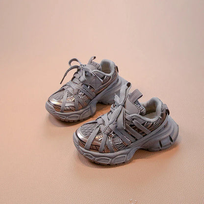 Girl's Sneakers Breathable Versatile Basketball Sneakers for Children Fashion Spring Autumn Kids Causal Boys School Sports Shoes