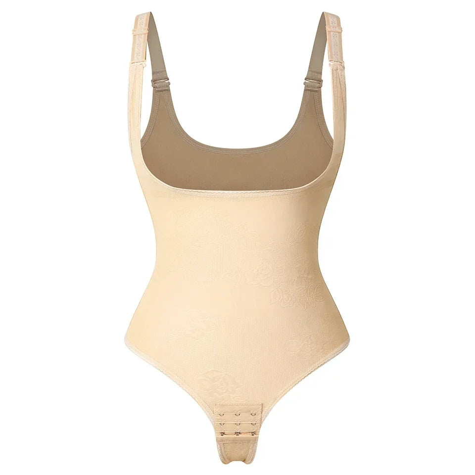 Women Shapewear Bodysuit New Tummy Control Shapewear Waist Trainer Thong Body Shaper Colombian Fajas Slimming Underwear
