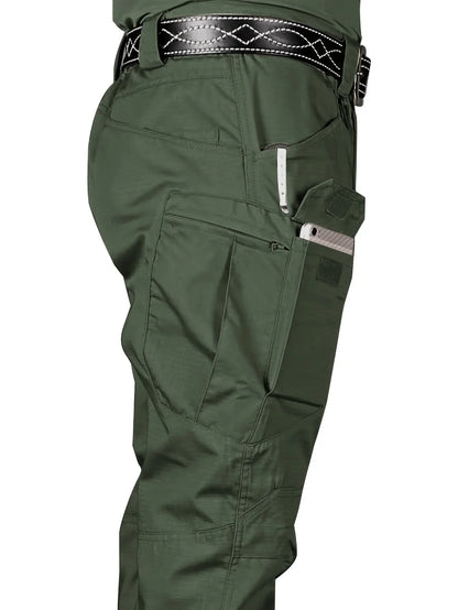 Men's Outdoor Tactical Pants Men Clothing Multi Pocket Outdoor Hunting Clothes Hiking Sweatpants Water-repellent, Wear-resistant