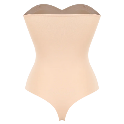 Strapless Thong Bodysuits 4XL Women Belly Control Full Body Shaper Push Up Breast Underwear Plus Size Women's Clothing