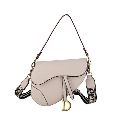24*20*6cm Hot selling light luxury underarm saddle bag, new niche design, casual shoulder crossbody bag bags