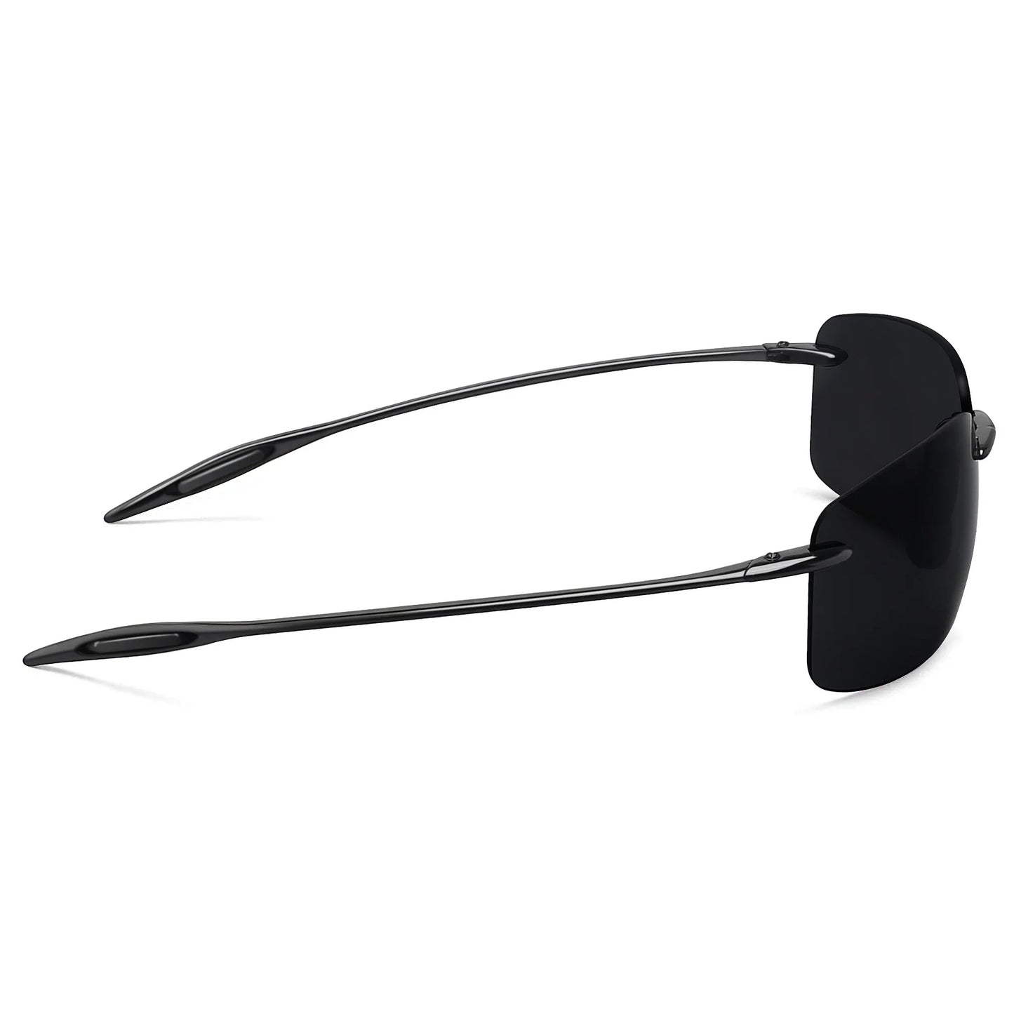 Sports Sunglasses for Men Women Tr90 Rimless Frame for Running Fishing Golf Driving MJ8009