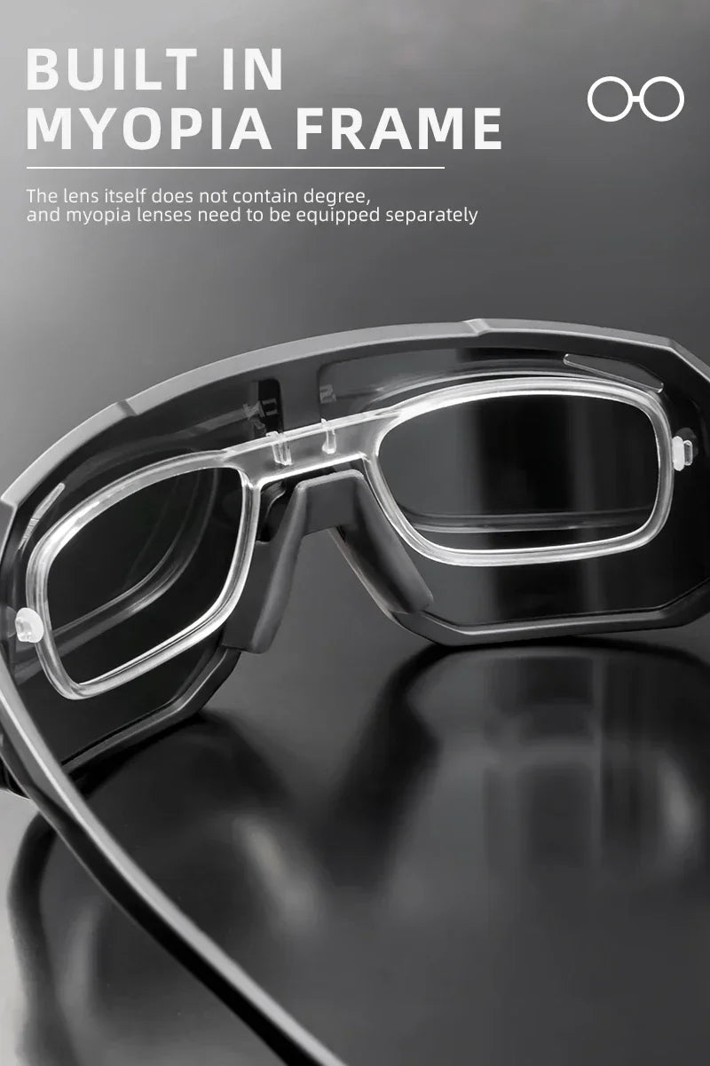 Scvcn New Men's UV400 Photochromic Cycling Sunglasses Women Sports Running Eyewear for Men Glasses Road Bike Bicycle Goggles