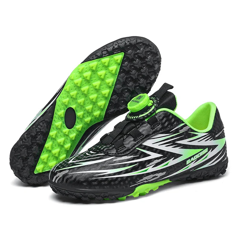 Kids Soccer Cleats Boys Football Boots Children Training Shoes Youth Ultralight Non-slip Sports Sneakers Breathable Comfortable