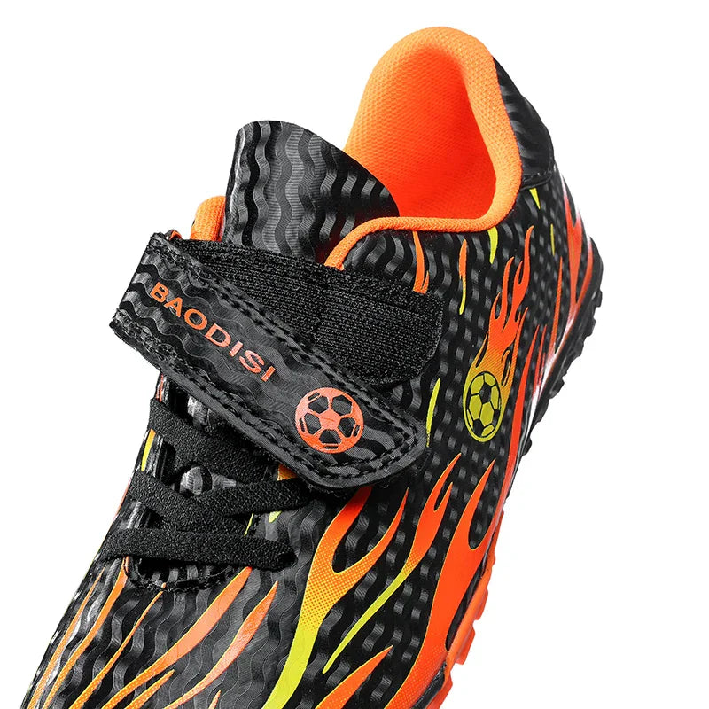 Children Football Field Boots Boys Girls Indoor Society Soccer Shoes Futsal Non Slip Professional Fast Men Soccer Cleats Sneaker