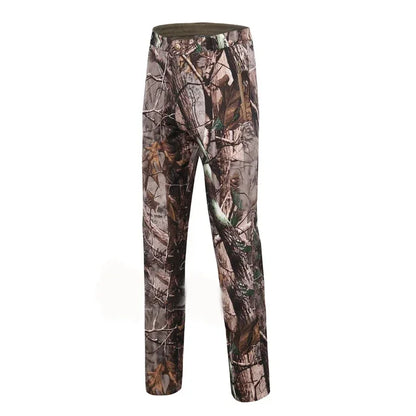 Tactical Pants Soft Shell Fleece Cargo Pants Men Hunting Pants Camouflage  Pant Casual Trousers Unisex Waterproof