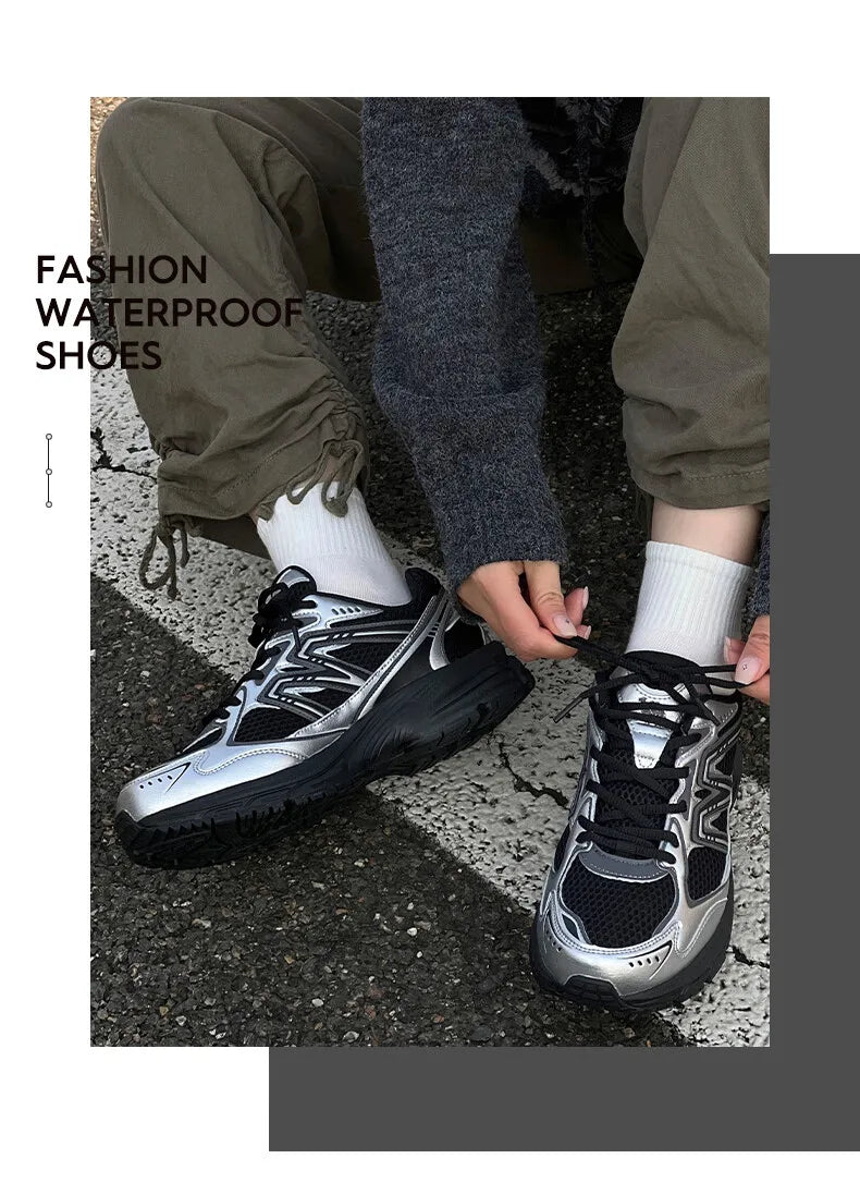 Jogging Shoes Retro Casual Mesh Sneakers Breathable Sports Running Shoes for for Men and Women Soft Shock Absorbing