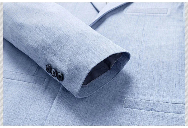 Spring Brand Young Men Blazers Jacket New Solid Color Blazer for Male Casual Office Clothes Mans New in Suits & Blazers