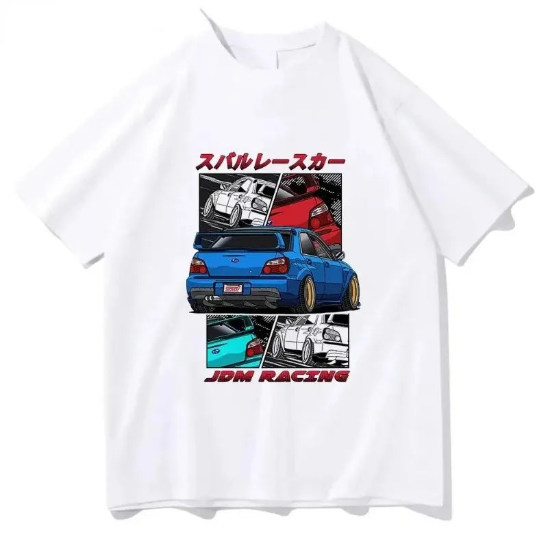 Initial D T Shirt Japanese Anime Graphic Funny Harajuku Manga T Shirt Fashion Casual Short Sleeve T Shirt Women Clothes